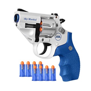 Sky Marshal Double Action Revolver การจำลองปืนพกกระสุนอ่อนแบบพับได้