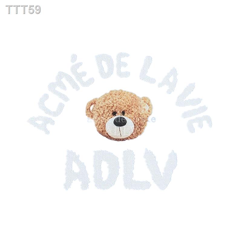 ▧ADLV  🐻  TEDDY BEAR  (BEAR DOLL) SHORT SLEEVE T-SHIRT เสื้อ  ADLV ลายตุ๊กตาหมี