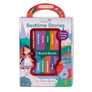 หนังสืออังกฤษใหม่ My Little Library: Bedtime Stories (12 Board Books) (My Little Library) [Hardcover]