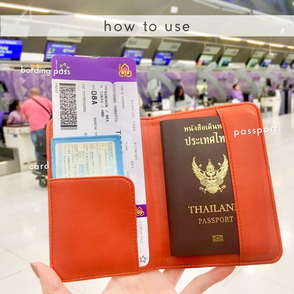 KEPT [รวมลาย] Passport Case ซองใส่พาสปอร์ตลายน่ารัก ปกพาสปอร์ต passport cover
