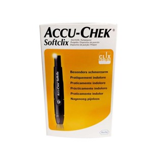 Accu-Chek ปากกาเจาะเลือด Softclix และ Lancet (เข็มเจาะเลือด) 25 ชิ้น