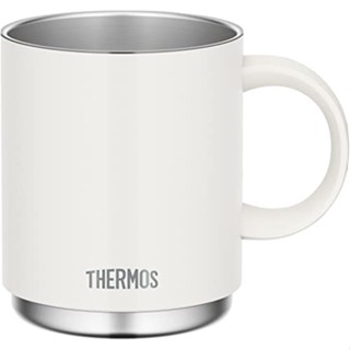 Thermos เทอร์มอส ฉนวนกันความร้อนของ Mag Cup 0.45L สีขาว JDS-450 WH k1179