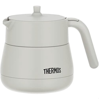 Thermos เทอร์มอส ฉนวนกันความร้อนของหม้อหม้อชา สีเทาอ่อน 450ml TTE-450 LGY k1130