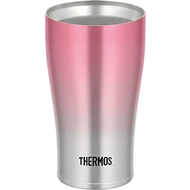 Thermos เทอร์มอส ฉนวนสูญญากาศ สีชมพู 0.34L จาง JDE-341C P-FD k1055