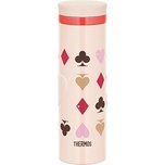 Thermos เทอร์มอส ขวดน้ำมือถือเครื่องดูดฝุ่นขวดน้ำ หัวใจสีชมพู 0.5L JNO-502G PHT k1360