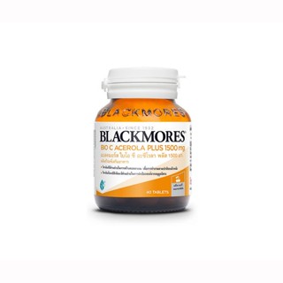 Blackmore Bio C Acerola Plus 1500mg แบบ 40 เม็ด