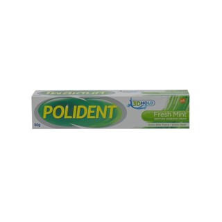 POLIDENT ครีมติดฟันปลอม กลิ่นเฟรช มินท์ 60g.