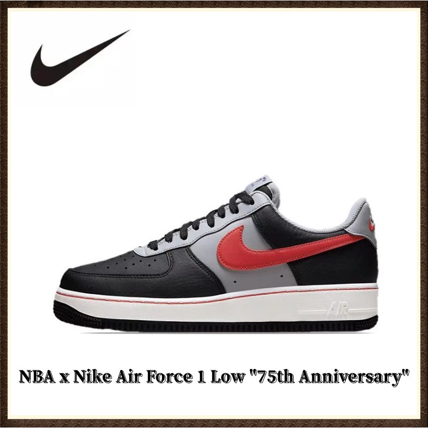 ﹊●รองเท้าผ้าใบ nike แท้100% ผู้ชาย ผู้หญิง ﹉NBA x Air Force 1 Low "75th Anniversary"รองเท้าผ้าใบผู้ชาย