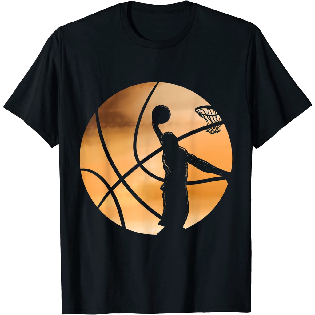 Sundown Basketball Dunkin Shadow Basket Board T-Shirt : Sports & Outdoors