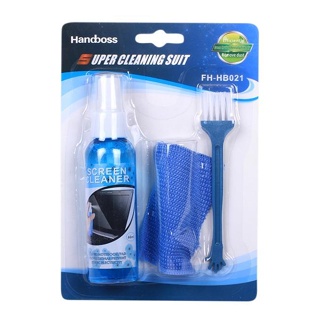 Screen Cleaning Kit FHHB021 ชุดน้ำยาทำความสะอาดหน้าจออเนกประสงค์ คุณภาพสูง batterymania