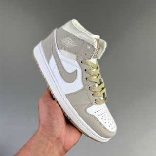 Original N_ike Air Jordan 1 Retro High OG AJ1 Jordan Generation รองเท้าผ้าใบลําลอง ข้อสั้น เหมาะกับการเล่นกีฬา