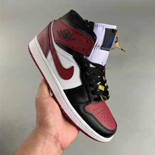 Original N_ike Air Jordan 1 Retro High OG AJ1 Jordan Generation รองเท้าผ้าใบลําลอง ข้อสั้น เหมาะกับการเล่นกีฬา