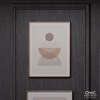 Chic Republic ภาพติดฝาผนัง รุ่น GEO ABSTRACT-II/45x60