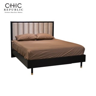 CHIC REPUBLIC MERRINGTON/150,เตียง 5 ฟุต - สี น้ำตาลเข้ม