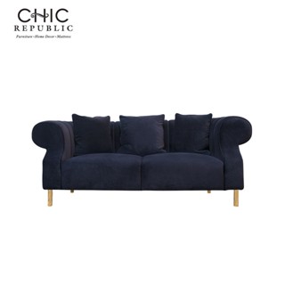 Chic Republic ZONATA/2,โซฟา 2 ที่นั่ง - สี  น้ำเงินเข้ม