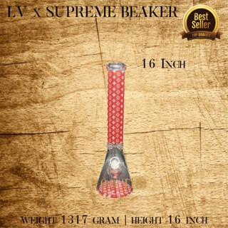 แจกันแก้ว LV x Supreme Beaker 16 Inch 9mm