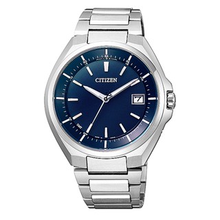 Citizen Attesa Eco Drive นาฬิกาข้อมือ วิทยุ พลังงานแสงอาทิตย์ ไทเทเนียม กันน้ํา สําหรับผู้ชาย Cb3010-57L