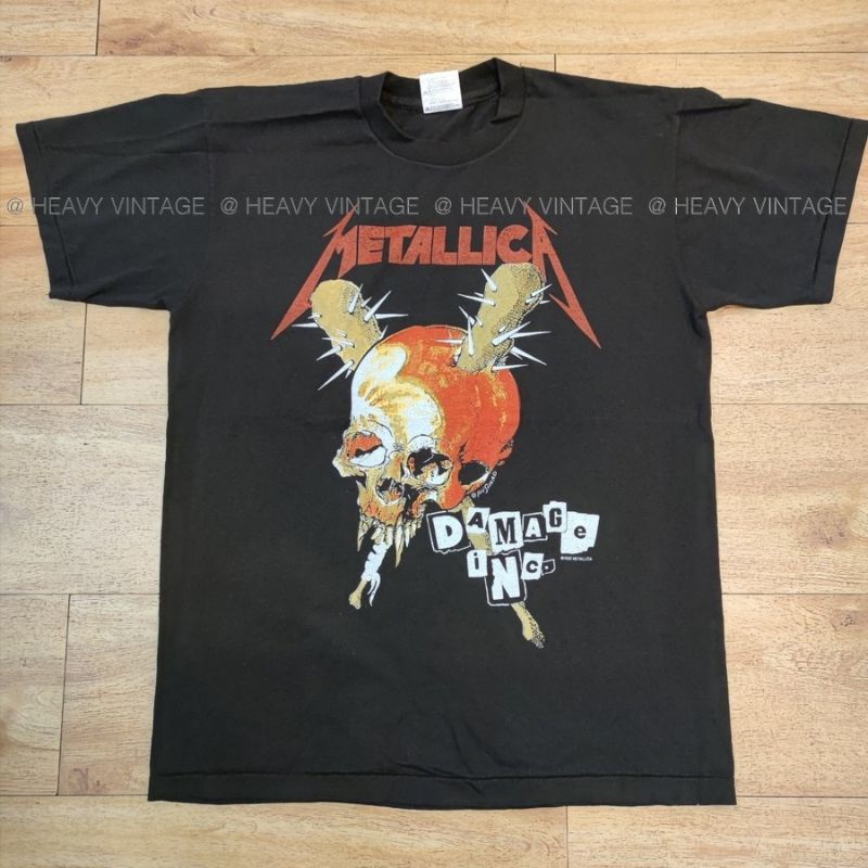 METALLICA @1987 DAMAGE INC TOUR เสื้อวง เสื้อทัวร์