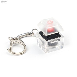 btsg 1PC Switches Tester Dust-Proof Translucent Keychain for Mechanical Keyboard