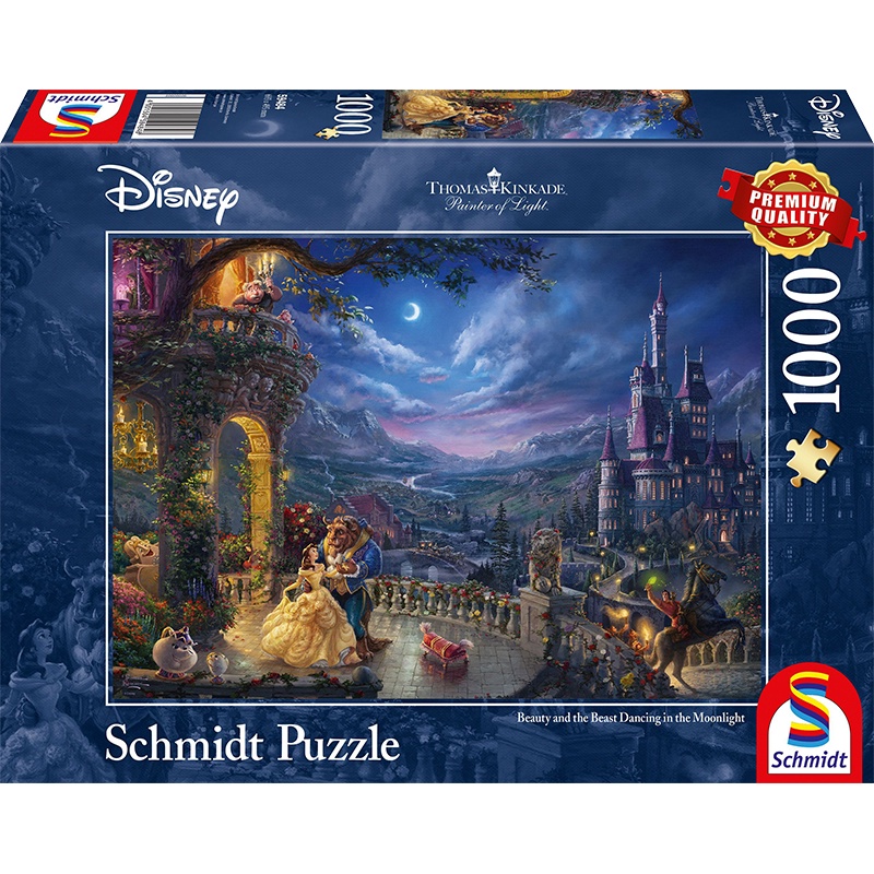 [สินค้าพรีออเดอร์] Schmidt Disney Thomas Kinkade jigsaw puzzle จิ๊กซอว์นำเข้า 1000,3000,6000 ชิ้น ราคา ถูกที่สุด ดีลบีเคเค แกลเลอรีภาพที่ 6