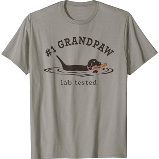 บุรุษ #1 Grandpaw Lab Tested Pun - เสื้อยืดคุณปู่ลาบราดอร์รีทรีฟเวอร์