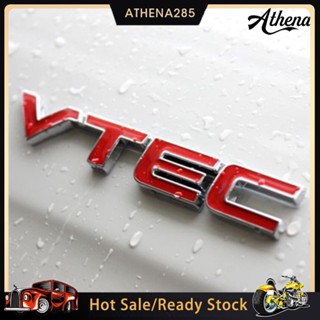 โลโก้ Athena Metal Vtec สําหรับตกแต่งรถยนต์