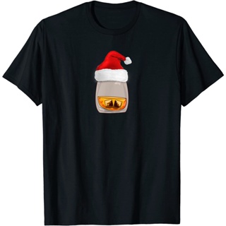 ชุด Funny Christmas Whisky &amp; Bourbon Lover  เสื้อยืดซานตาชุดนอน