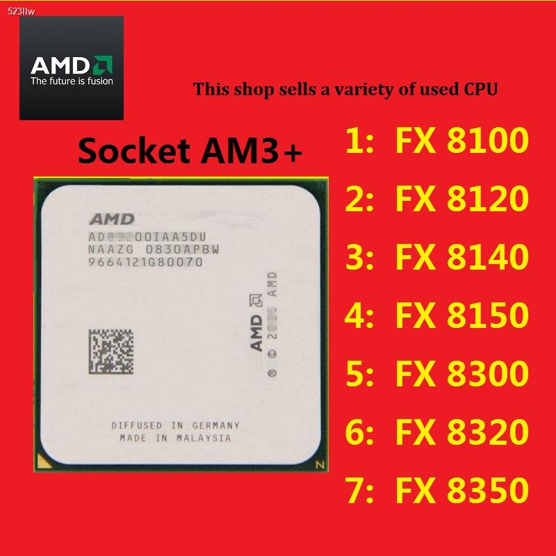AMD FX 8300 8100 8150 8320 8350 8120 8370 E octagonal AM3 + bulldozer CPU