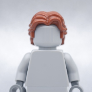 LEGO Brown Wavy Hair HAIR - LEGO® Minifigures Authentic เลโก้แท้