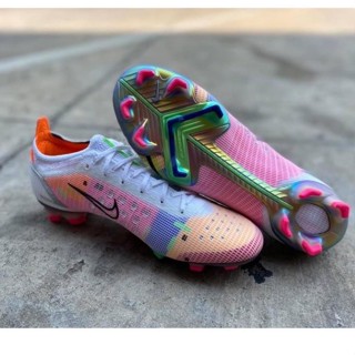 Kasut Bola Sepak Mercurial Vapor 14 Elite Dragonfly รองเท้าฟุตบอล กลางแจ้ง สีขาว สําหรับผู้ชาย