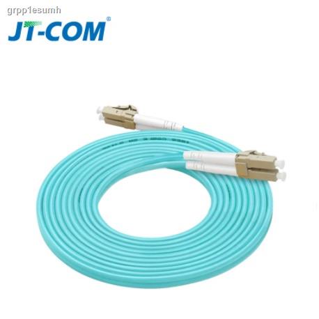 LC-LC OM3 Multi Mode Duplex Fiber Optic Patch Cord Cable 50/125 MM MMF Multimode LAN jumper 10G LC/LC Dual core LC to LC