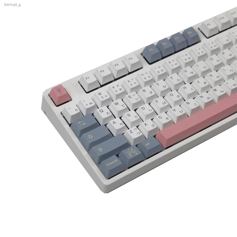 Mechanical Keyboard MOMO Yume GMK Keycaps Cherry Profile Key Caps 140 keys-set keycap With 2U 1.75U 