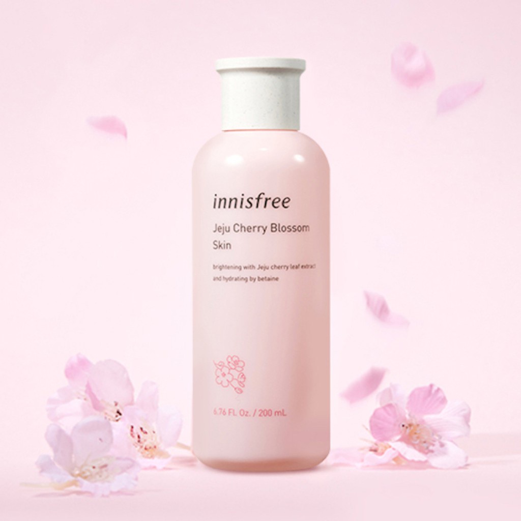 Innisfree / Jeju Cherry Blossom Line / Skin , Lotion , Tone-up Cream , Mist , Jelly Cream