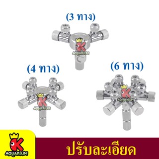 WYIN ZRDR วาล์วปรับละเอียดสแตนเลส CO2 3ทาง / 4ทาง / 6ทาง