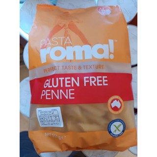 Pasta Roma Gluten Free Penne 350g.เพนเน่ พาสต้าหลอดตัด 350กรัม