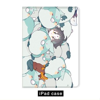 Genshin Xiao เคสไอแพด mini 1/2/3/4/5/6 air 3 4 5 เคส ipad 10.2 gen 7 8 9 case ipad 10.9 gen10 2022 pro11 tri-fold case