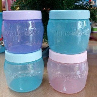 Tupperware ขวดโหลยูนิเวอแซล(1ใบ) ความจุ325มล. กระปุกใส่ขนม ฝาแน่น ไม่หกไม่ซึม