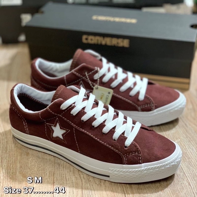 ◇Converse one star Made in USA(size37-44)Brownรองเท้าผ้าใบ