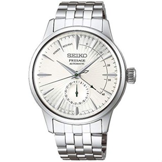 Seiko Presage นาฬิกาข้อมือไมโครไฟเบอร์ สไตล์ญี่ปุ่น สําหรับผู้ชาย Ssa341J1