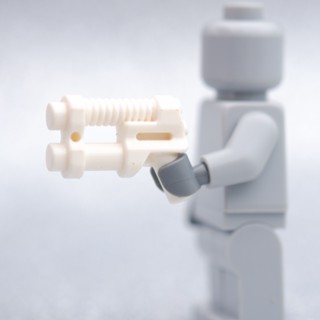 LEGO White Two Barrel Pistol - LEGO เลโก้ มินิฟิกเกอร์ ตัวต่อ ของเล่น WEAPON