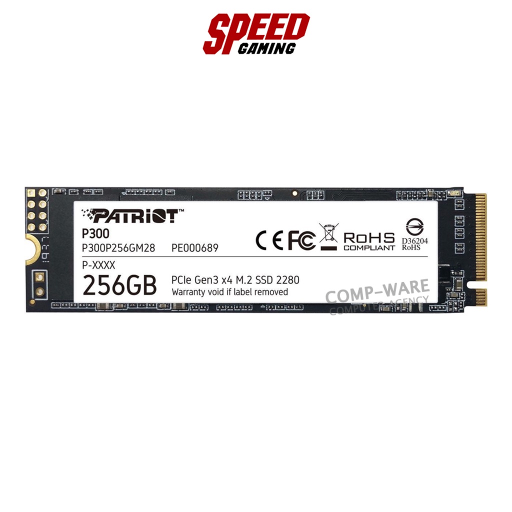 PATRIOT SSD (เอสเอสดี) P300 M.2 SSD 256GB INTERFACE PCIe GEN3 / By Speed Gaming