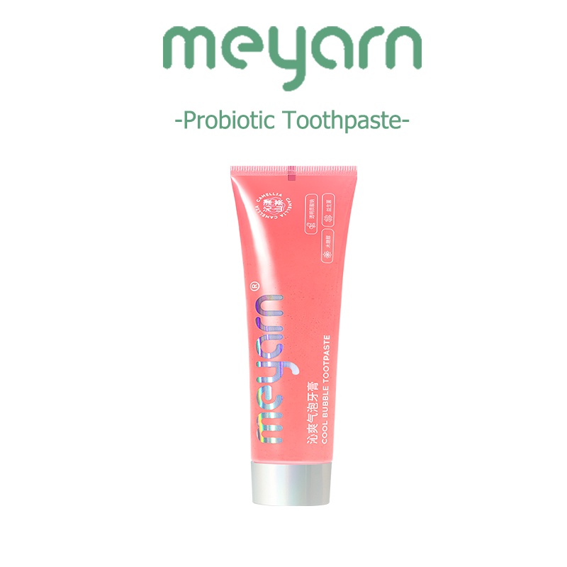MEYARN  ยาสีฟัน โปรไบโอติก | ทําความสะอาดช่องปากลมหายใจสดชื่นสําหรับผู้ชายและผู้หญิง