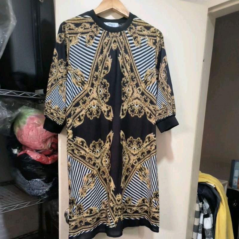 เดรสสไตล์เวอร์ฯ ฟรีไซส์ ใส่สบาย ป้าย blueberry night