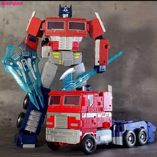 โมเดลหุ่นยนต์รถยนต์ Optimus Prime ของเล่นเสริมการเรียนรู้ สําหรับเด็กผู้ชาย 5689 ปี