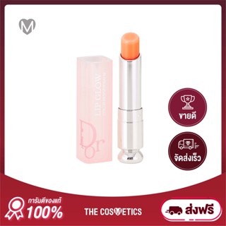 Dior Addict Lip Glow Lip Balm 3.2g - 004 Coral  ดิออร์  ลิปโกลว ดิออร์ สีคอรัล สูตรใหม่ ชุ่มชื้นกว่าเดิม