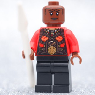 LEGO Okoye Red Suit HERO MARVEL - LEGO เลโก้ มินิฟิกเกอร์ ตัวต่อ ของเล่น