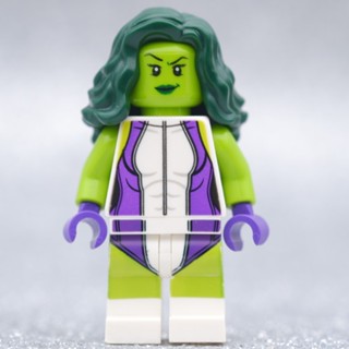 LEGO She Hulk (76078) HERO MARVEL - LEGO เลโก้ มินิฟิกเกอร์ ตัวต่อ ของเล่น