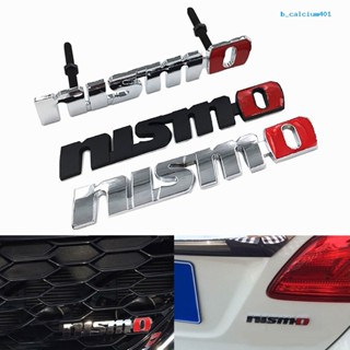 สติกเกอร์โลหะ รูปตัวอักษร Nismo สําหรับติดกระจังหน้ารถยนต์