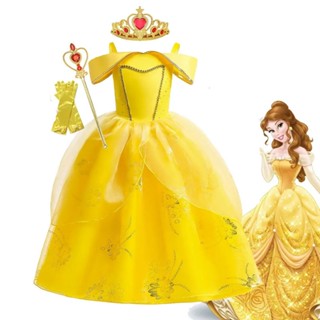 พร้อมส่ง ชุดเจ้าหญิงเบลล์ Belle beauty and the beast