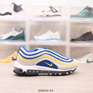 Original Nike air MAX 97 รองเท้ากีฬา รองเท้าวิ่ง คลาสสิก ป้องกันการสั่นสะเทือน